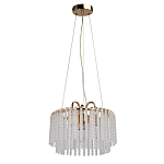 Люстра с подвесными рифлеными стеклянными трубками Nembus варинант исполнения - 13 | Loft Concept в Воронеже