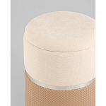 Пуф Mauldine с ящиком бежевый с экокожей варинант исполнения - 3 | Loft Concept в Воронеже