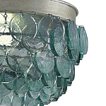 Потолочный светильник с каскадом из круглых декоративных элементов Harmony of Light варинант исполнения - 1 | Loft Concept в Воронеже