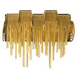 Бра с металлическими дугами и цепочками 33 см Atlantis Chain варинант исполнения - 9 | Loft Concept в Воронеже