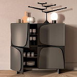 Дизайнерский комод с декоративными элементами на дверках Trilogy варинант исполнения - 1 | Loft Concept в Воронеже