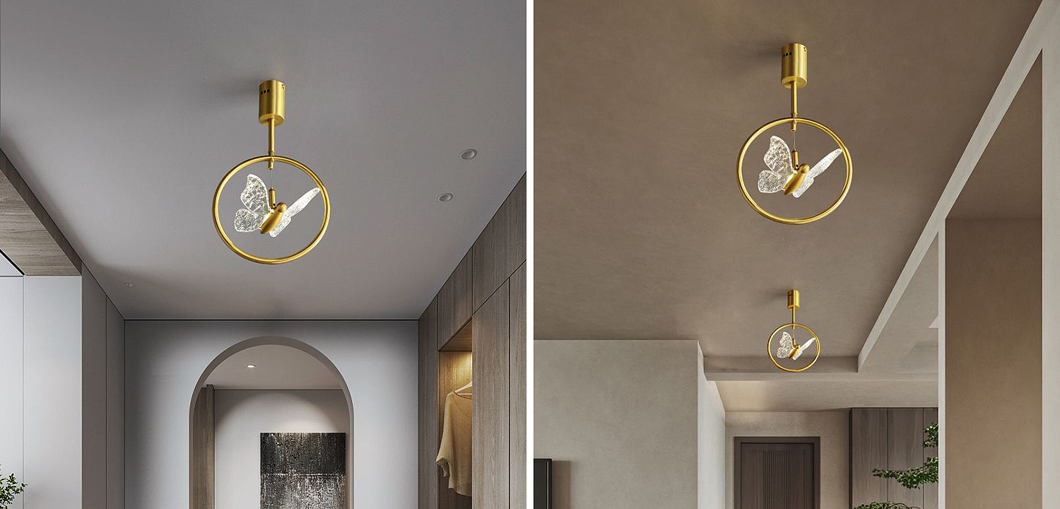 Светильник Butterfly Disk Pendant Lamp H Светильник Butterfly Disk Pendant Lamp H - Loft-Concept в Воронеже