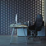 Гипсовая 3D Панель DRAGON SCALE - A варинант исполнения - 2 | Loft Concept в Воронеже