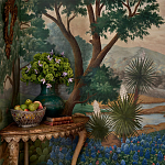 Обои ручная роспись Hill Country Scenic Special Colourway on scenic paper варинант исполнения - 5 | Loft Concept в Воронеже