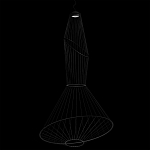 Подвесной светильник из металла Geometry of Beauty варинант исполнения - 4 | Loft Concept в Воронеже