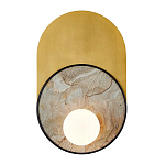 Бра с каменным диском в металлической раме Sandstone Painting варинант исполнения - 1 | Loft Concept в Воронеже