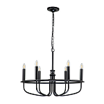 Люстра круглая с 6-ю лампами Kichler варинант исполнения - 8 | Loft Concept в Воронеже