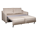 Диван двухместный раскладной светло-серый с кантом Pride варинант исполнения - 2 | Loft Concept в Воронеже