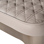 Стул барный светло-серый из экокожи Spectacular High Bar Stool варинант исполнения - 4 | Loft Concept в Воронеже