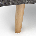 Раскладной диван Lavoie Grey Sofa варинант исполнения - 5 | Loft Concept в Воронеже