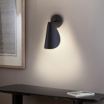 Бра с поворотным плафоном Aracea Black Wall Lamp варинант исполнения - 9 | Loft Concept в Воронеже
