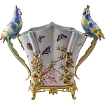 Ваза фарфоровая с попугаями Ferra варинант исполнения - 1 | Loft Concept в Воронеже