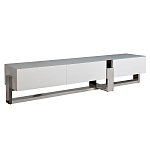 Тумба под телевизор со стеклянным фасадом Modern TumbvTV варинант исполнения - 1 | Loft Concept в Воронеже