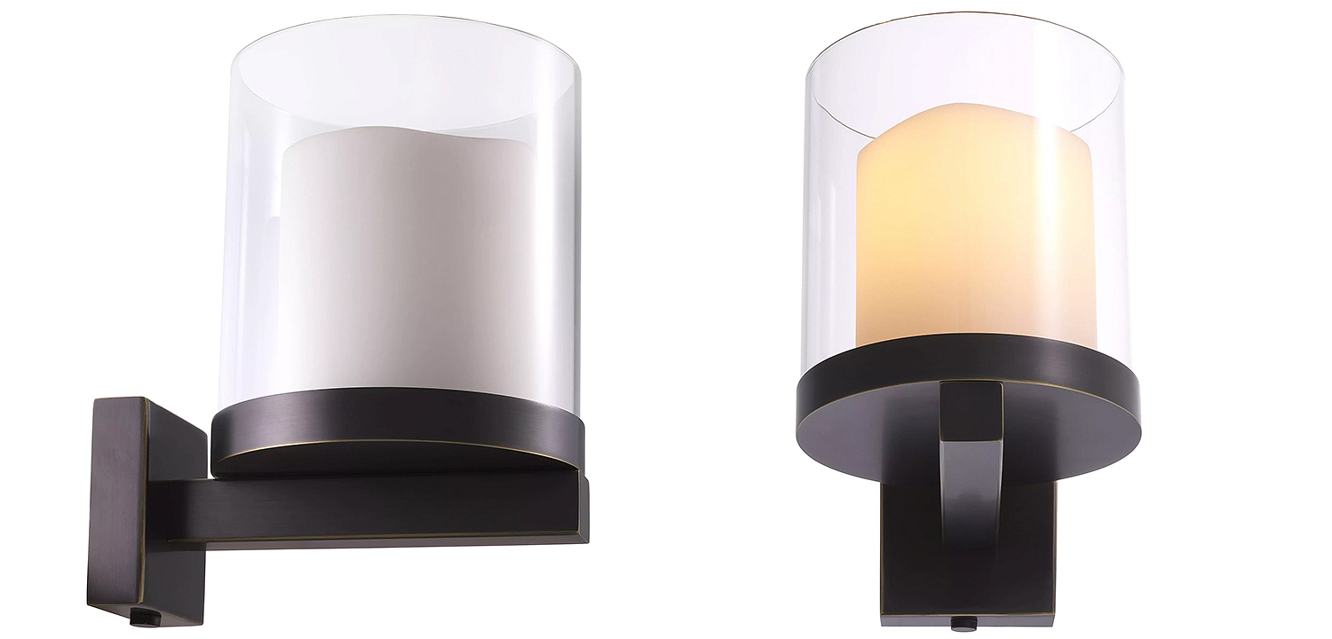 Бра Eichholtz Wall Lamp Donovan Bronze Бра Eichholtz Wall Lamp Donovan Bronze - Loft-Concept в Воронеже