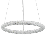 Кольцевая люстра с хрустальным декором Gilbertine Crystal Ring Chandelier варинант исполнения - 3 | Loft Concept в Воронеже