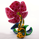 Декоративная статуэтка Yayoi Kusama Flowers that Bloom at Midnight Pink варинант исполнения - 2 | Loft Concept в Воронеже