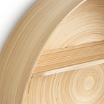 Полка настенная из бамбука Zenara варинант исполнения - 4 | Loft Concept в Воронеже