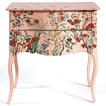 Комод розовый с росписью Цветы L.XV CHEST OF DRAWERS Flowers варинант исполнения - 1 | Loft Concept в Воронеже