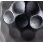 Столик журнальный с круглой деревянной столешницей на черном фактурном основании Bourgeon варинант исполнения - 6 | Loft Concept в Воронеже