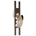 Бра  с фигурным мраморным рассеивателем Spiral of Warm Light варинант исполнения - 9 | Loft Concept в Воронеже