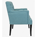 Кресло Addison Chic Armchair blue flax варинант исполнения - 1 | Loft Concept в Воронеже