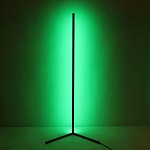 Торшер черного цвета на угловом основании Arteriors варинант исполнения - 6 | Loft Concept в Воронеже