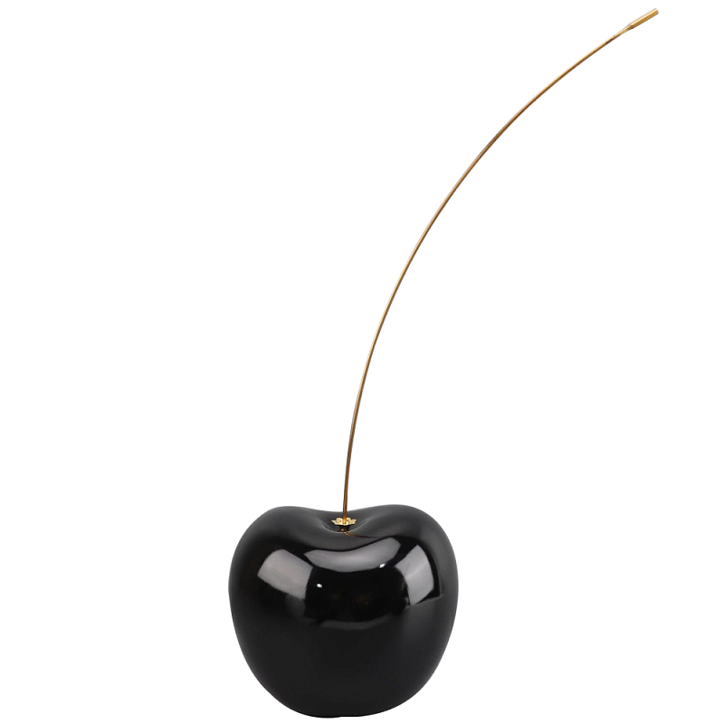 Декоративная статуэтка вишня Cherry Black Statuette Черный Золотой Декоративная статуэтка вишня Cherry Black Statuette Черный Золотой в Воронеже | Loft Concept