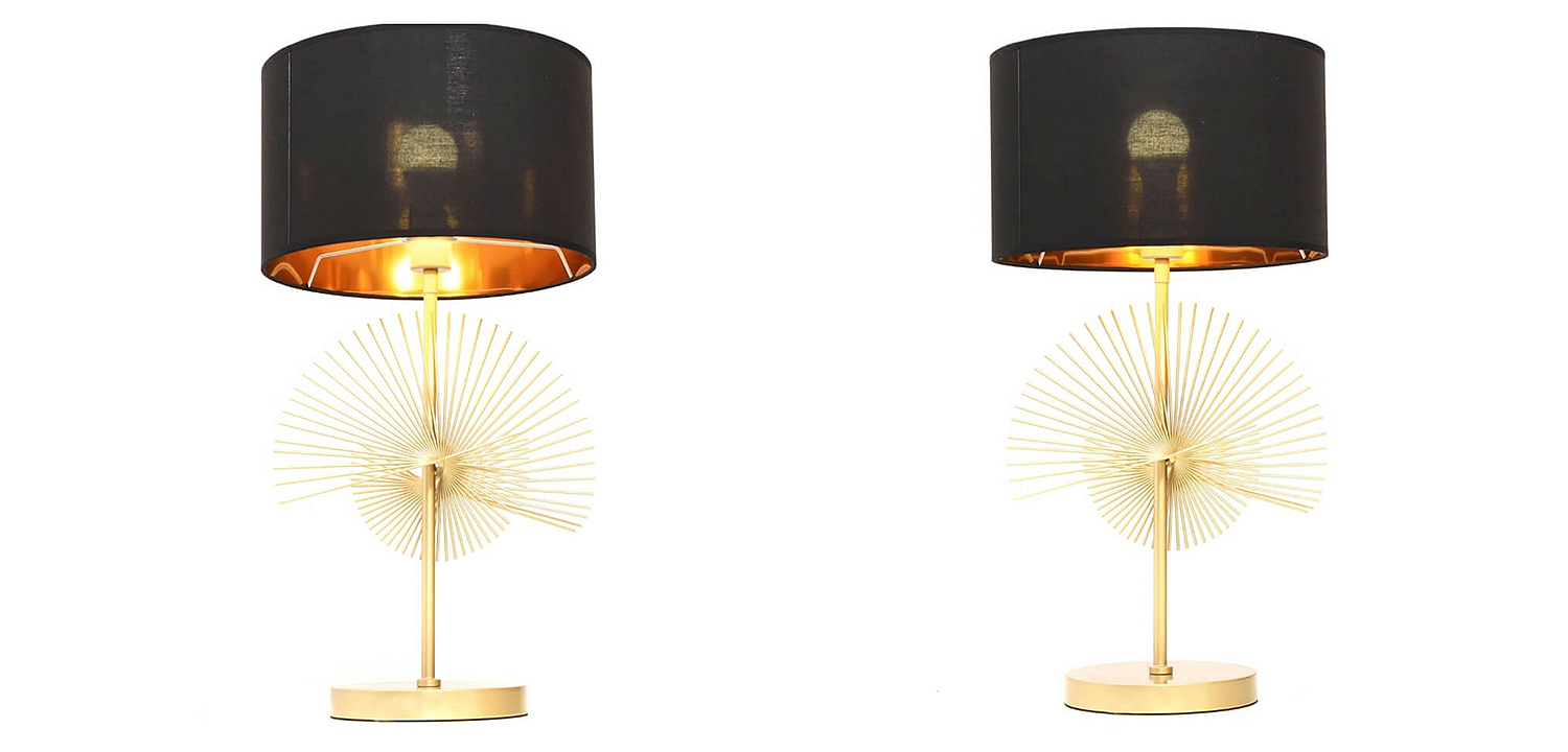 Настольная лампа Genoveva Table lamp black Настольная лампа Genoveva Table lamp black - Loft-Concept в Воронеже