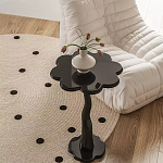 Дизайнерский журнальный стол в виде чёрного цветка Ludox варинант исполнения - 2 | Loft Concept в Воронеже