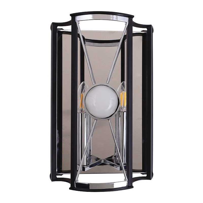 Бра Candles Cell Chromium Sconces Хром Черный Бра Candles Cell Chromium Sconces Хром Черный в Воронеже | Loft Concept