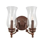 Бра с 2-мя стеклянными плафонами с пузырьками Feiss варинант исполнения - 1 | Loft Concept в Воронеже