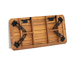 Двухместный диван из акации без подлоконтиков Amra варинант исполнения - 4 | Loft Concept в Воронеже