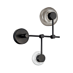 Бра с 2-мя плафонами разного диаметра и цвета Polyhedron варинант исполнения - 2 | Loft Concept в Воронеже