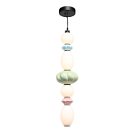 Подвесной светильник фигурный с керамическими элементами 32W LED Fragrant Light варинант исполнения - 1 | Loft Concept в Воронеже