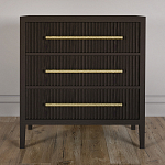Комод Primo с 3 выдвижными ящиками Темный орех варинант исполнения - 1 | Loft Concept в Воронеже
