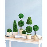 Декоративный искусственное растение Single boxwood варинант исполнения - 10 | Loft Concept в Воронеже