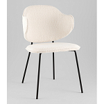 Стул Bellamy букле молочный варинант исполнения - 1 | Loft Concept в Воронеже