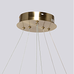 Люстра подвесная с двумя пересекающимися белыми светодиоидными кольцами Luke Lampco Tracer Lamp варинант исполнения - 9 | Loft Concept в Воронеже