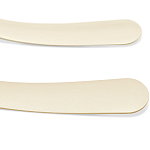 Вешалка настенная с 4-мя бежевыми крючками из пластика Curves Hangers варинант исполнения - 3 | Loft Concept в Воронеже