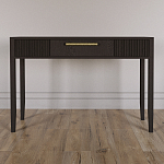 Элегантная Консоль Primo с выдвижным ящиком Темный орех варинант исполнения - 1 | Loft Concept в Воронеже