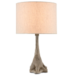 Настольная лампа с корпусом в виде дерева Gray Concrete Trunk варинант исполнения - 3 | Loft Concept в Воронеже