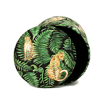 Пуф Leopards in the ferns варинант исполнения - 3 | Loft Concept в Воронеже