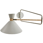 Бра на шарнире Davy Rattan Wall Lamp варинант исполнения - 5 | Loft Concept в Воронеже