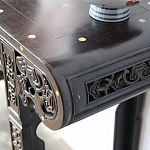 Черная резная консоль в Китайском стиле из массива Black Dragon Console варинант исполнения - 4 | Loft Concept в Воронеже