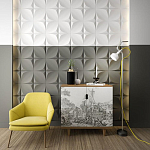Гипсовая 3D Панель M-22 варинант исполнения - 1 | Loft Concept в Воронеже