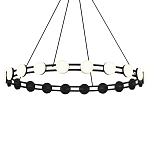 Люстра кольцевая с круглыми светодиодными источниками света Maxine Light варинант исполнения - 2 | Loft Concept в Воронеже