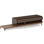 ТВ-тумба  из орехового дерева Marco Wooden TV Stand варинант исполнения - 5 | Loft Concept в Воронеже