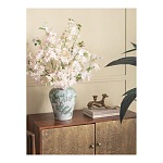 Ваза с зелеными цветочными и птичьими мотивами Vase Inspired by Nature варинант исполнения - 4 | Loft Concept в Воронеже