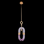 Подвесной светильник с овальным плафоном Fantasy Geometry варинант исполнения - 2 | Loft Concept в Воронеже