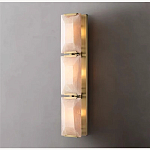 Бра из 3-х прямоугольных мраморных панелей Calling to Shine варинант исполнения - 4 | Loft Concept в Воронеже